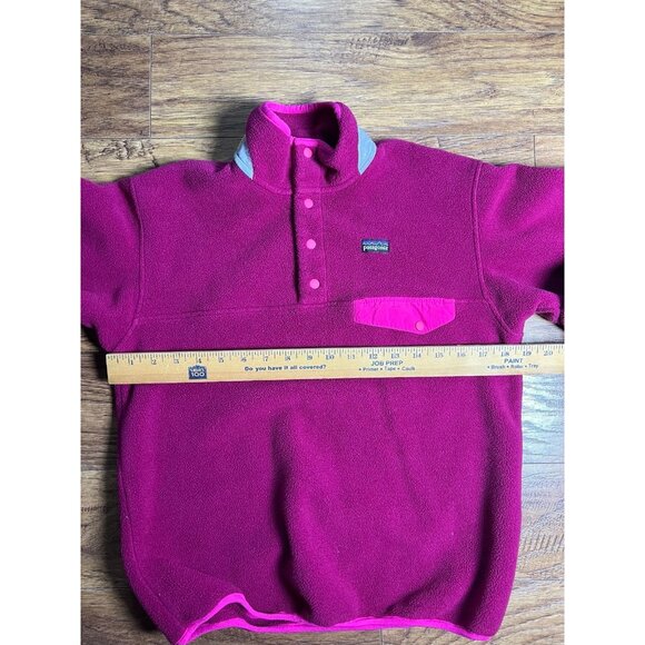 Patagonia Lightweight Synchilla Snap-T 1/4 button closure see measurements - Picture 7 of 8